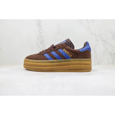 Adidas Gazelle Bold "Dark Brown/Blue" фото № 2