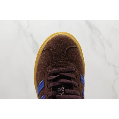 Adidas Gazelle Bold "Dark Brown/Blue" фото № 4