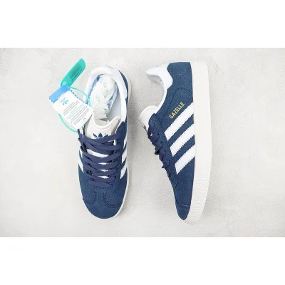 Adidas Gazelle "Navy Blue/White" фото № 6