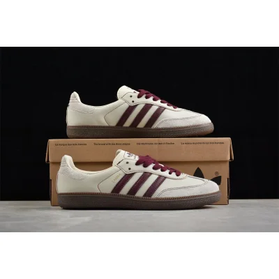 Adidas Samba OG "Wonder White Maroon" фото № 9 Adidas Samba OG "Wonder White Maroon" фото № 9