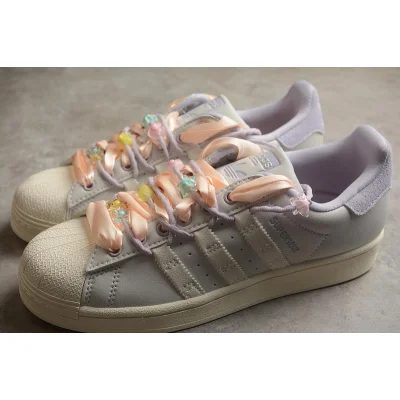 Adidas Superstar "Violet/Beige/Pink Rose" фото № 3