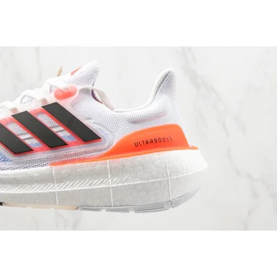 Adidas Ultraboost Light "White/Solar Red" фото № 4