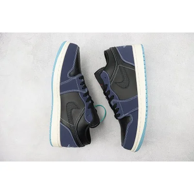 Air Jordan 1 Low Snakeskin "Midnight Navy" фото № 7 Air Jordan 1 Low Snakeskin "Midnight Navy" фото № 7