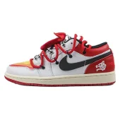 Air Jordan 1 Low CNY "White/Red/Black"