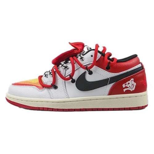 Air Jordan 1 Low CNY "White/Red/Black"