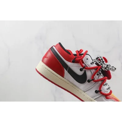 Air Jordan 1 Low CNY "White/Red/Black" фото № 4