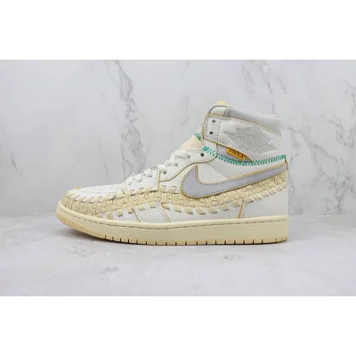 Bephie's Beauty Supply x Union LA x Air Jordan 1 High OG "Woven Sail" фото № 2