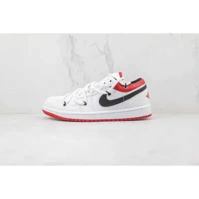 Air Jordan 1 Low "White/University Red" фото № 2 Air Jordan 1 Low "White/University Red" фото № 2