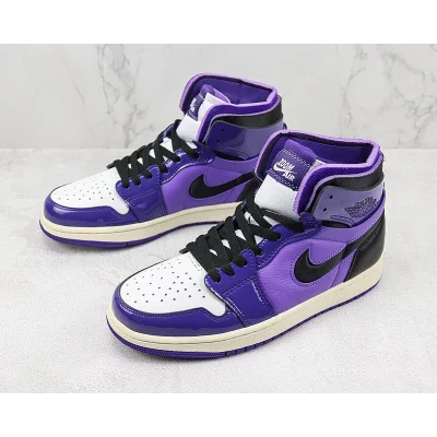 Air Jordan 1 High "Zoom Air CMFT Purple Patent" фото № 5