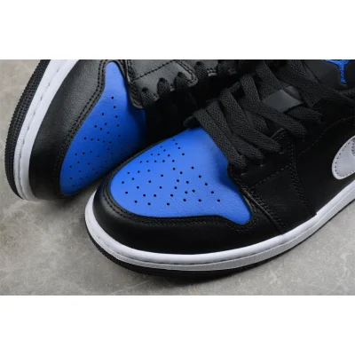 Air Jordan 1 Low "Black/Royal Toe" фото № 4