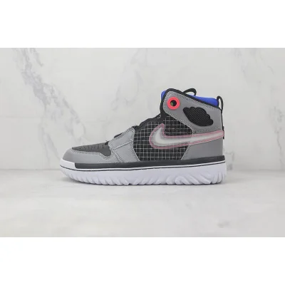 Air Jordan 1 High "React Black Particle Grey" фото № 2