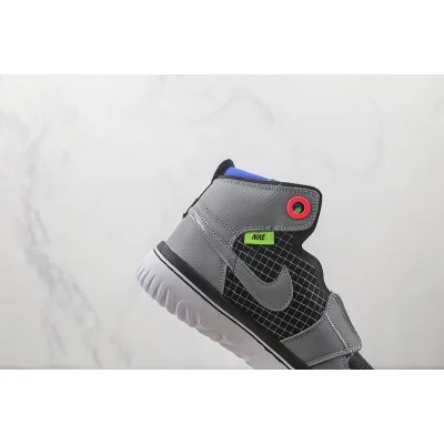 Air Jordan 1 High "React Black Particle Grey" фото № 4