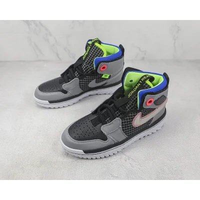 Air Jordan 1 High "React Black Particle Grey" фото № 5