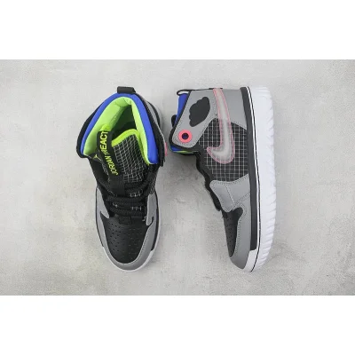 Air Jordan 1 High "React Black Particle Grey" фото № 6