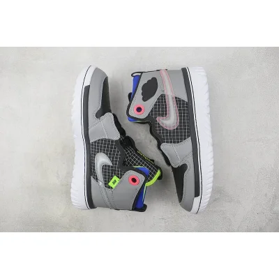 Air Jordan 1 High "React Black Particle Grey" фото № 7