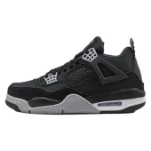 Air Jordan 4 Retro "Black Canvas"