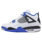 Air Jordan 4 "White/Royal Blue/Grey"