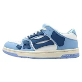 Amiri Skel Top Low "White/Blue/Navy"