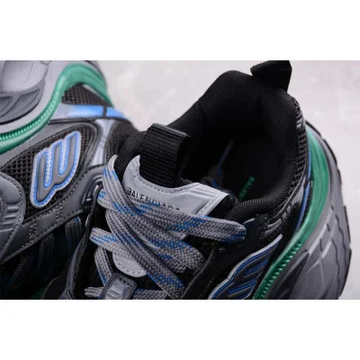 Balenciaga 10XL Sneakers "Black/Gray/Blue/Green" фото № 4