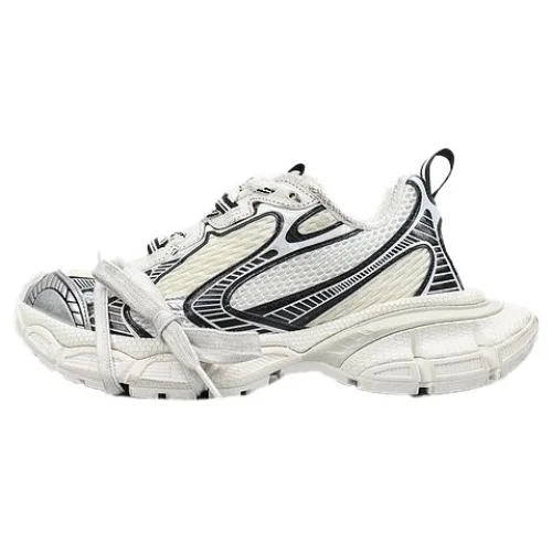Balenciaga 3XL "Cream White/Mesh/Black/Silver"