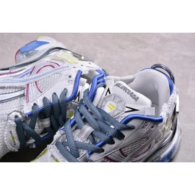Balenciaga Runner "White/Silver/Blue/Yellow" фото № 7