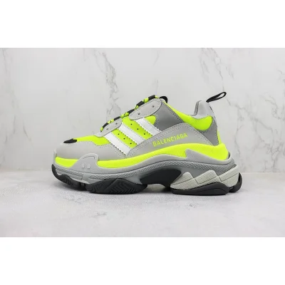 Balenciaga Triple S "Neon Yellow/Grey" фото № 2