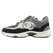Chanel Low Top Trainer CC "Dark Grey"