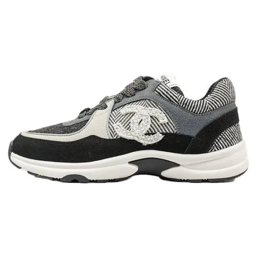 Chanel Low Top Trainer CC "Dark Grey"