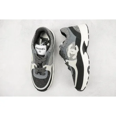 Chanel Low Top Trainer CC "Dark Grey" фото № 6