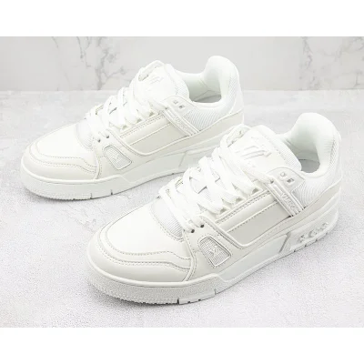Louis Vuitton LV Trainer 2021 Low "Monogram White" фото № 5