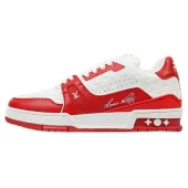 Louis Vuitton LV Trainer 2021 Low "White/Signature Red"