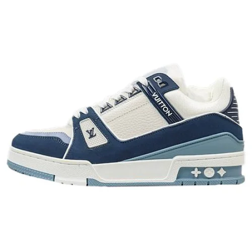 Louis Vuitton LV Trainer 2021 Low "Navy Blue/White"