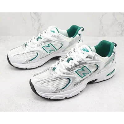 New Balance 530 "White/Silver/Green" фото № 5