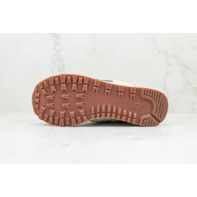 New Balance 574 "Cream White/Blue/Beige" фото № 8