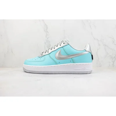 Tiffany & Co x Nike Air Force 1 Low "Tiffany Blue/Silver Grey" фото № 2