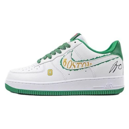 Nike Air Force 1 Low "Boston Gold/White/Green"
