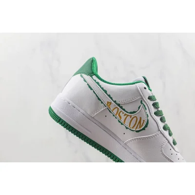 Nike Air Force 1 Low "Boston Gold/White/Green" фото № 3