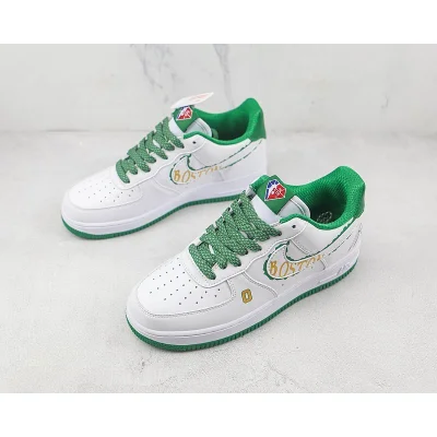 Nike Air Force 1 Low "Boston Gold/White/Green" фото № 5