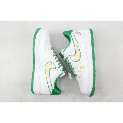 Nike Air Force 1 Low "Boston Gold/White/Green" фото № 7