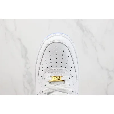 Nike Air Force 1 Low "White/Electric Green/Blue" фото № 4