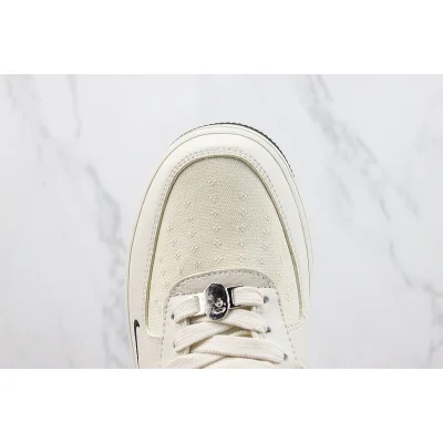 A Bathing Ape x Nike Air Force 1 Low "Cream White/Black/Silver Logo" фото № 4