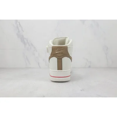Nike Air Force 1 High "Off White/Brown/Red" фото № 9 Nike Air Force 1 High "Off White/Brown/Red" фото № 9