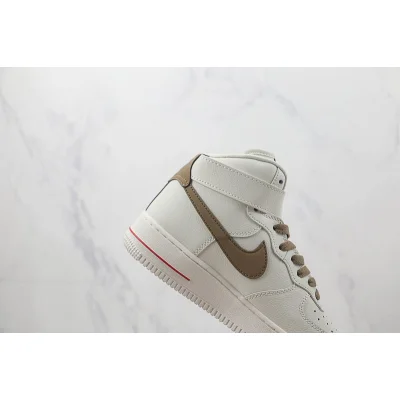 Nike Air Force 1 High "Off White/Brown/Red" фото № 3 Nike Air Force 1 High "Off White/Brown/Red" фото № 3