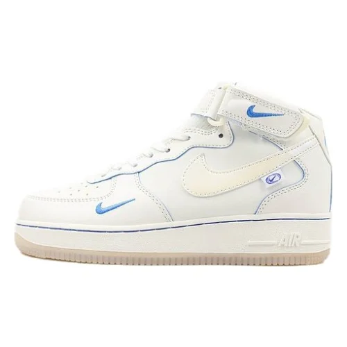 Nike Air Force 1 Mid "Wheat White/Light Blue"