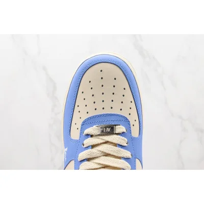 Louis Vuitton x Nike Air Force 1 Low "Blue/Beige/Dark Brown" фото № 4