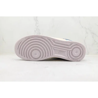 Louis Vuitton x Nike Air Force 1 Low "Blue/Beige/Dark Brown" фото № 8