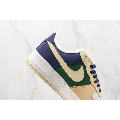 Gucci x Nike Air Force 1 Low "Beige/Green/Blue" фото № 3