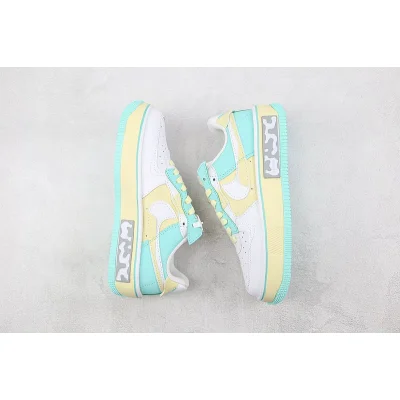 Nike Air Force 1 Low "Fontanka/Green Glow" фото № 7