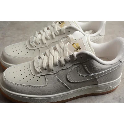 Nike Air Force 1 "Crocodile Cream" фото № 2