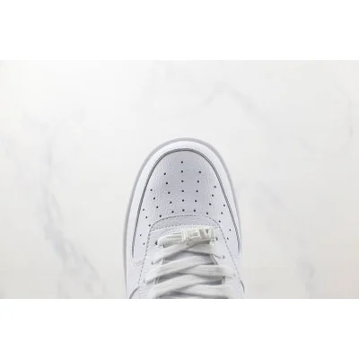 Nike Air Force 1 Low "Triple White/Long Swoosh" фото № 4